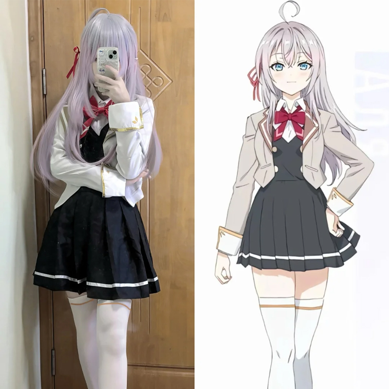Anime Cosplay Alya - زي تنكري أنمي JK موحد لشخصية