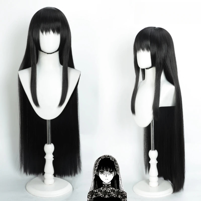 Anime Cosplay Girl With Black Hair - qq28LQOsaragi شعر مستعار القوطية القلقاس أنيمي