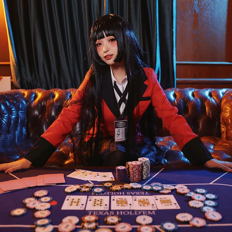 زي تنكري لشخصية جابامي يوميكو  - مراجعة Anime Cosplay Kakegurui وسعره