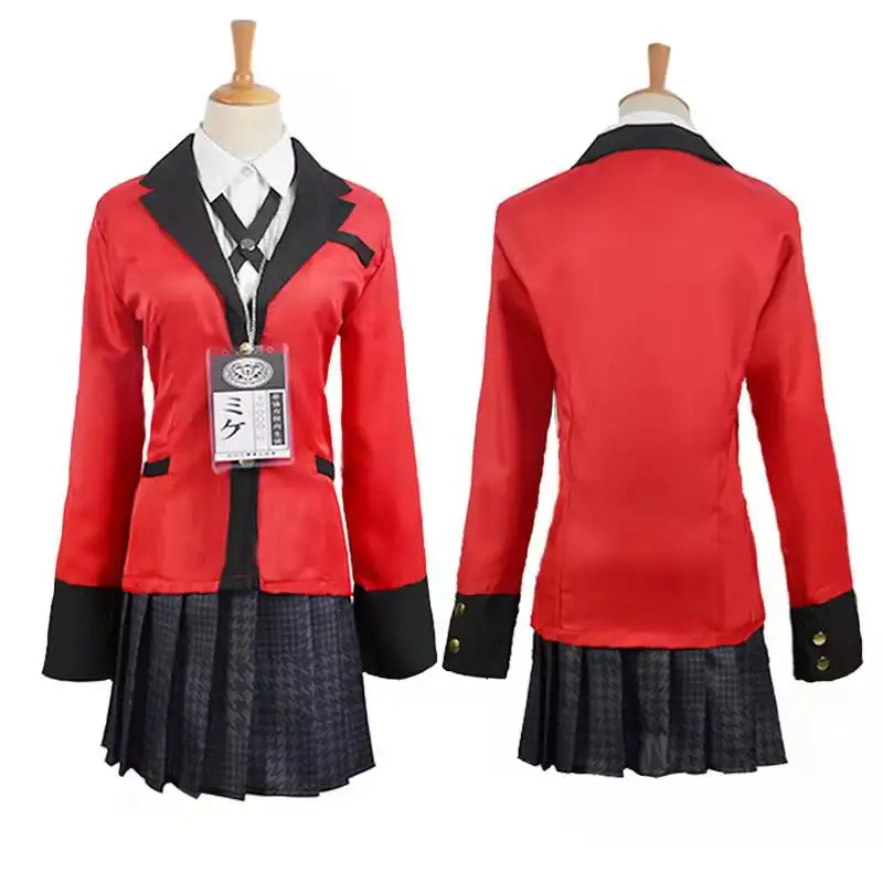 زي تنكري لشخصية جابامي يوميكو  - مراجعة Anime Cosplay Kakegurui وسعره