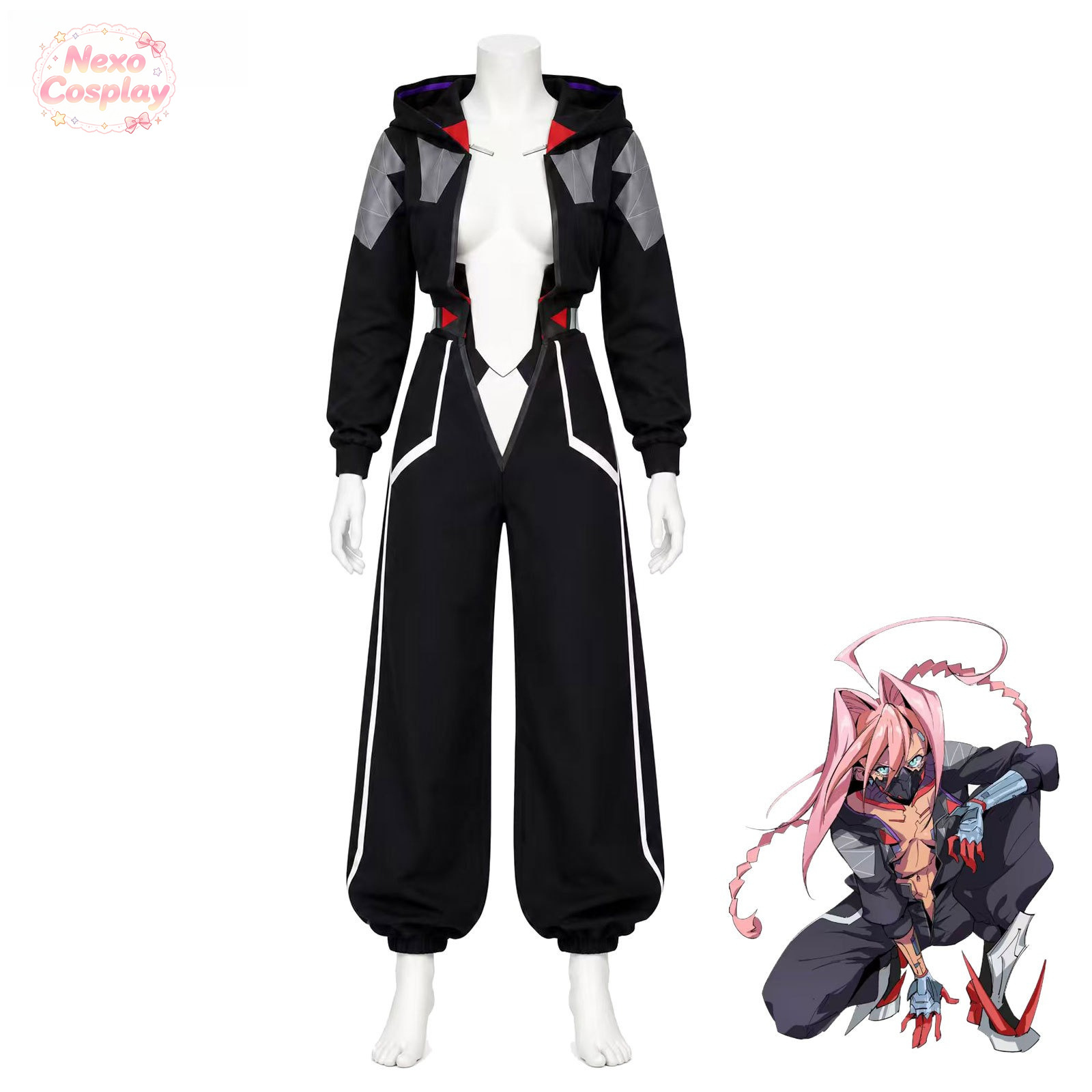 زي تنكري CE2 تاليا يانغ، زي حف - مراجعة Anime Cosplay Clothes وسعره