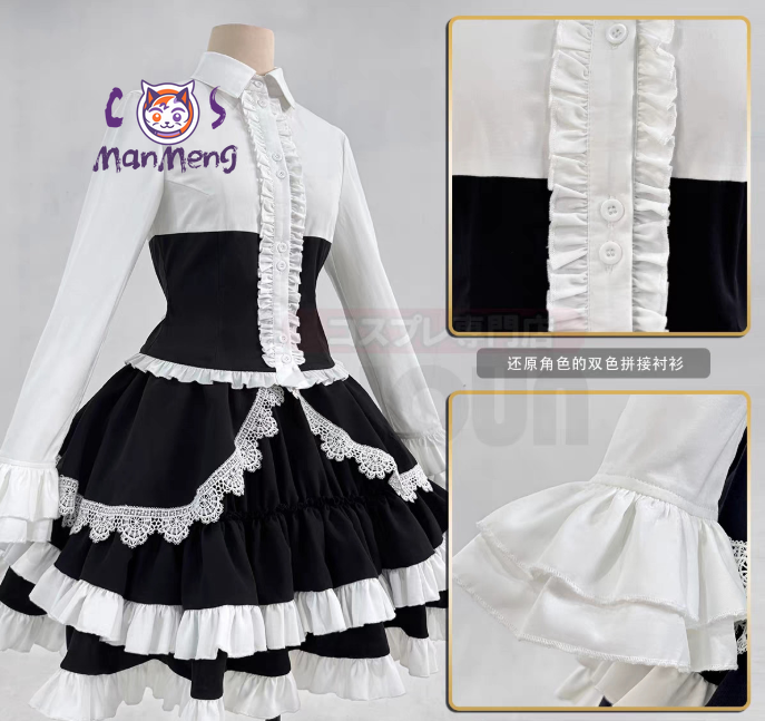 زي تنكري جديد على الطراز القوط - مراجعة Anime Cosplay Girls وسعره