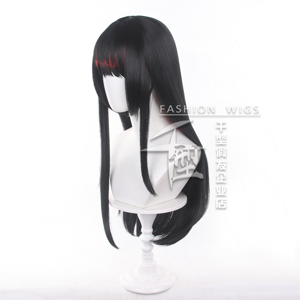 باروكة تنكرية لشخصية نيكايديو  - مراجعة Anime Cosplay Girl With Black Hair وسعره
