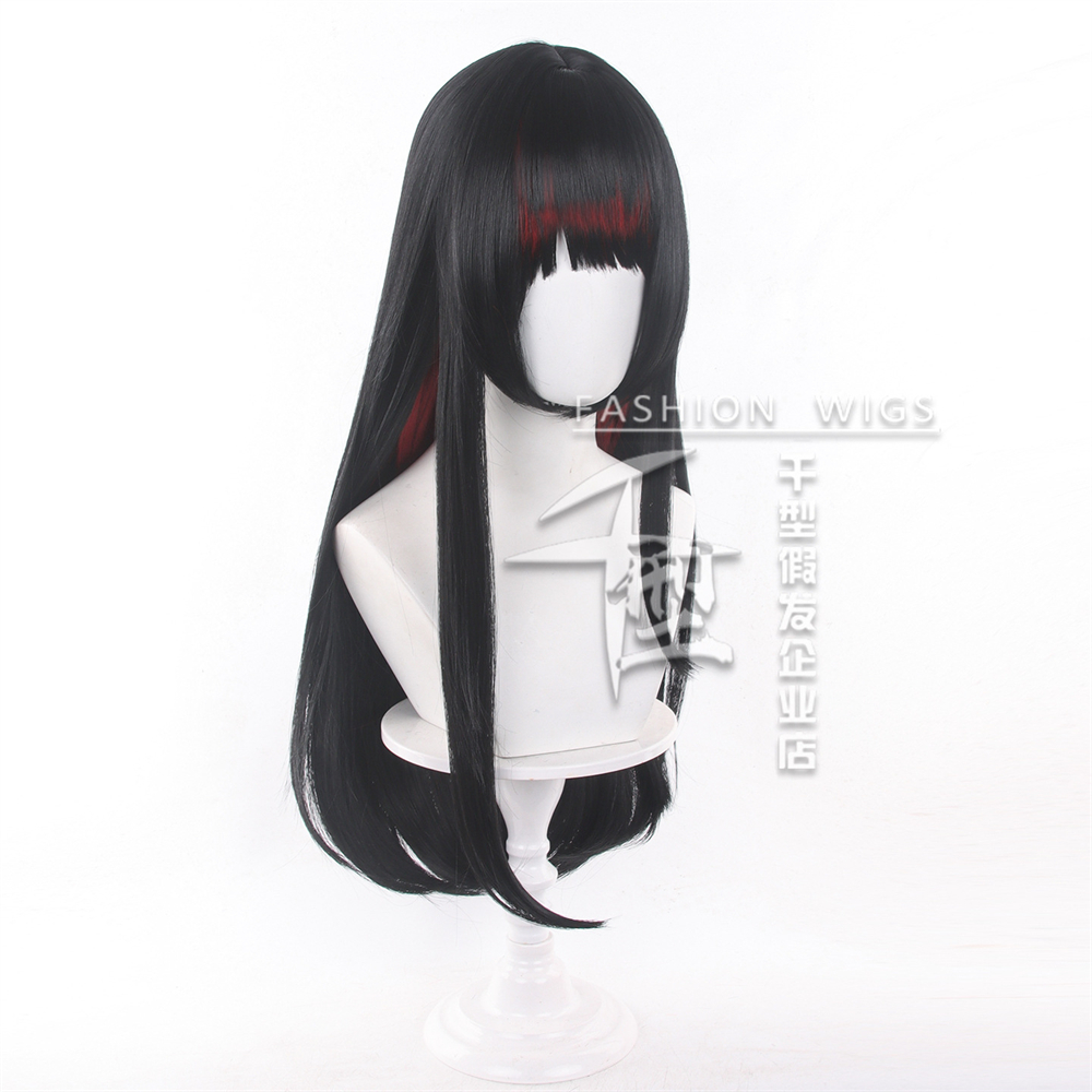 باروكة تنكرية لشخصية نيكايديو  - مراجعة Anime Cosplay Girl With Black Hair وسعره