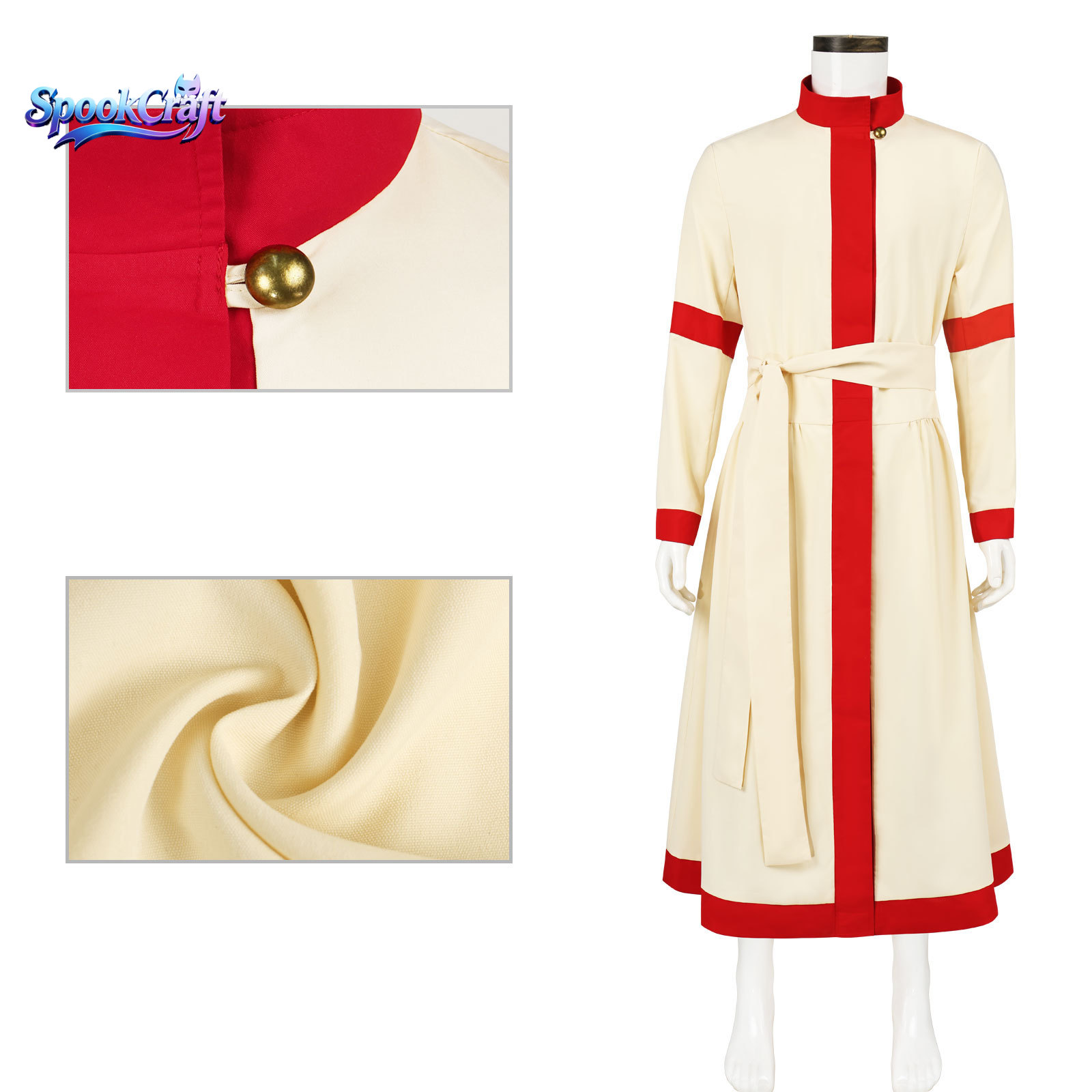 عباءة كفتان جديدة على الطراز ا - مراجعة Anime Cosplay Dress For Men وسعره