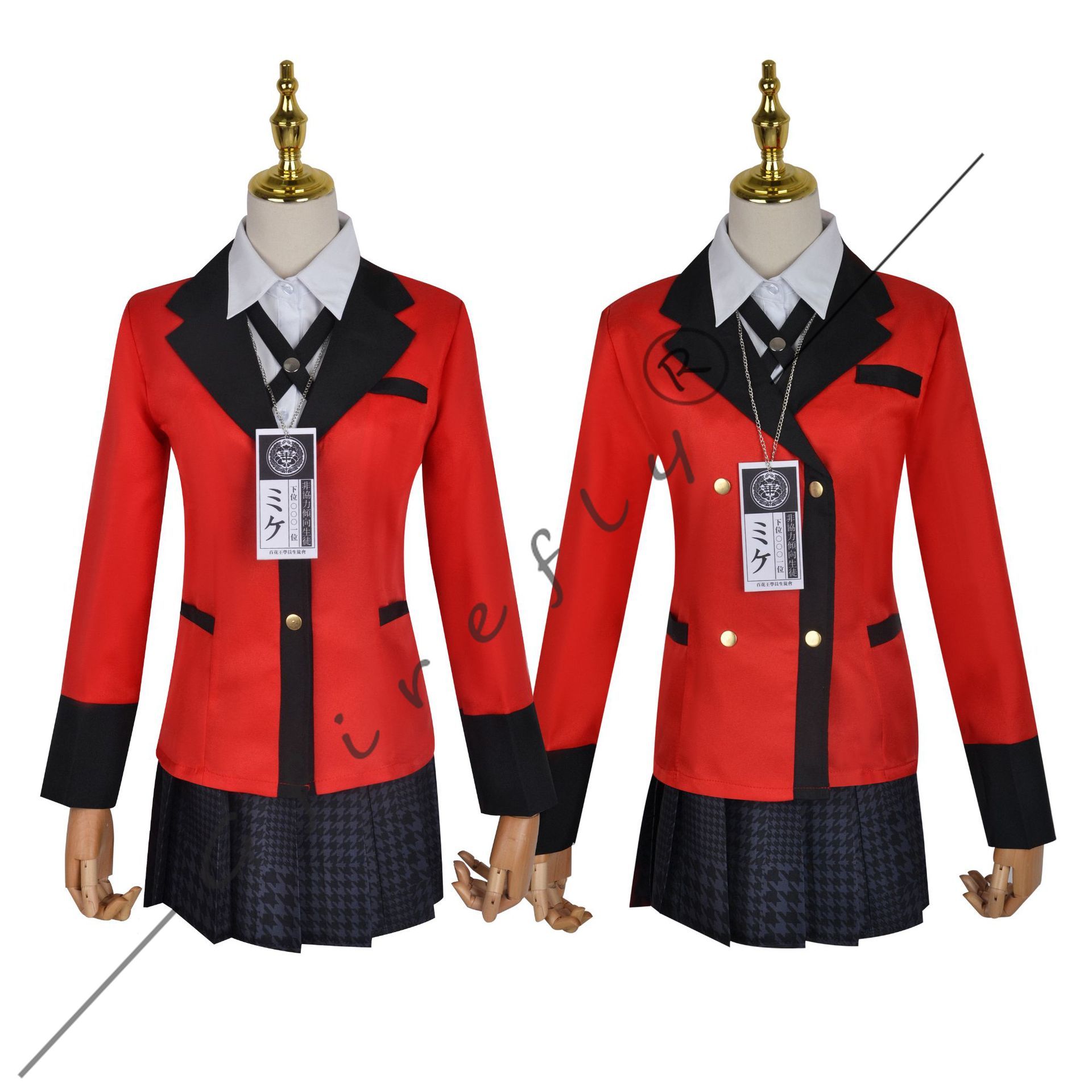 زي تنكري كامل لشخصية جياامي يو - مراجعة Anime Cosplay Kakegurui وسعره