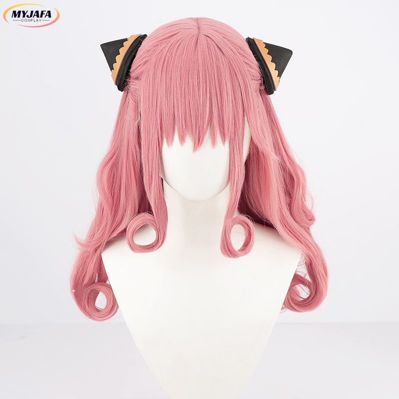 شعر مستعار تأثيري Anya Forger  - مراجعة Anime Cosplay Anya وسعره