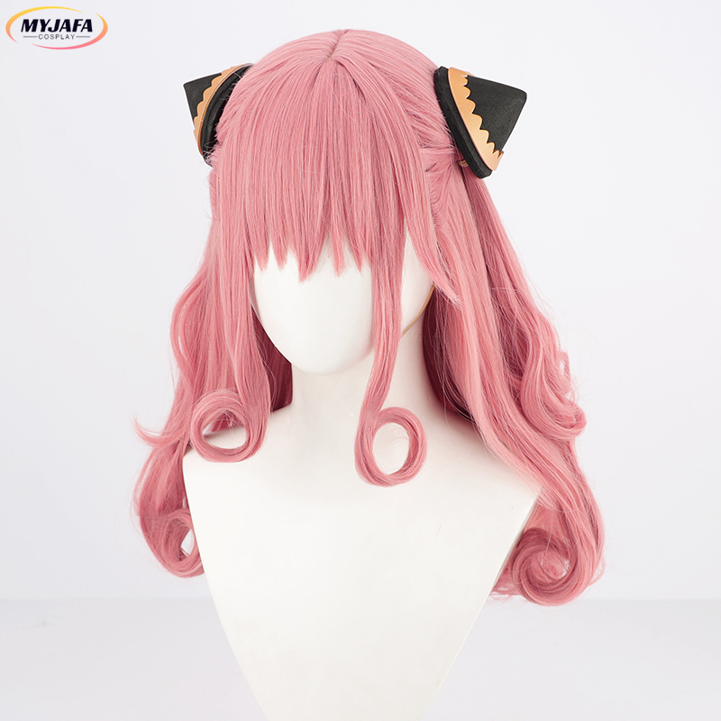 شعر مستعار تأثيري Anya Forger  - مراجعة Anime Cosplay Anya وسعره