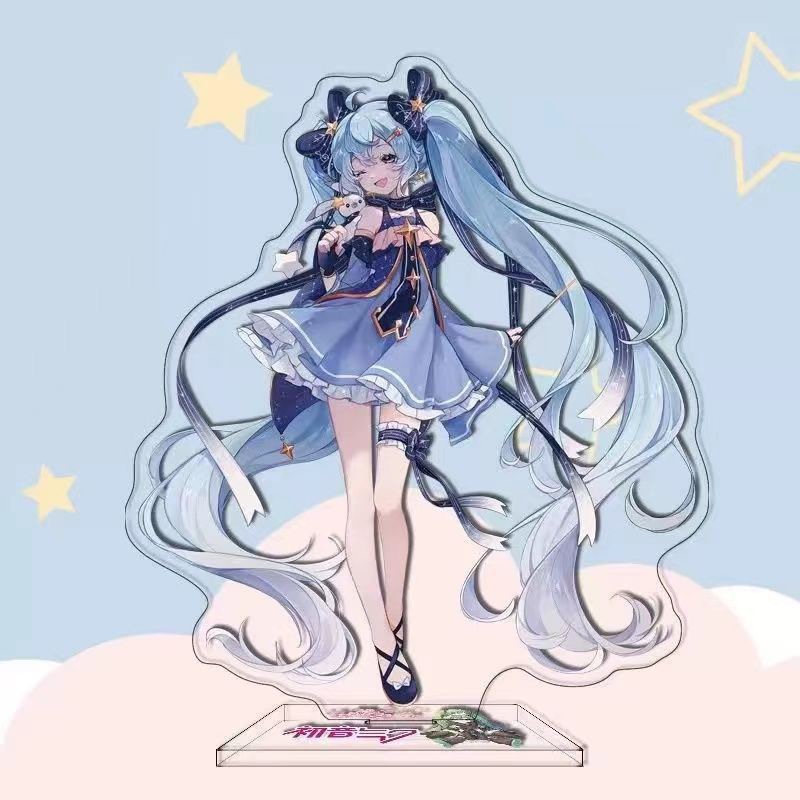 تمثال أكريليك لشخصية هاتسوني م - مراجعة Anime Cosplay Props وسعره
