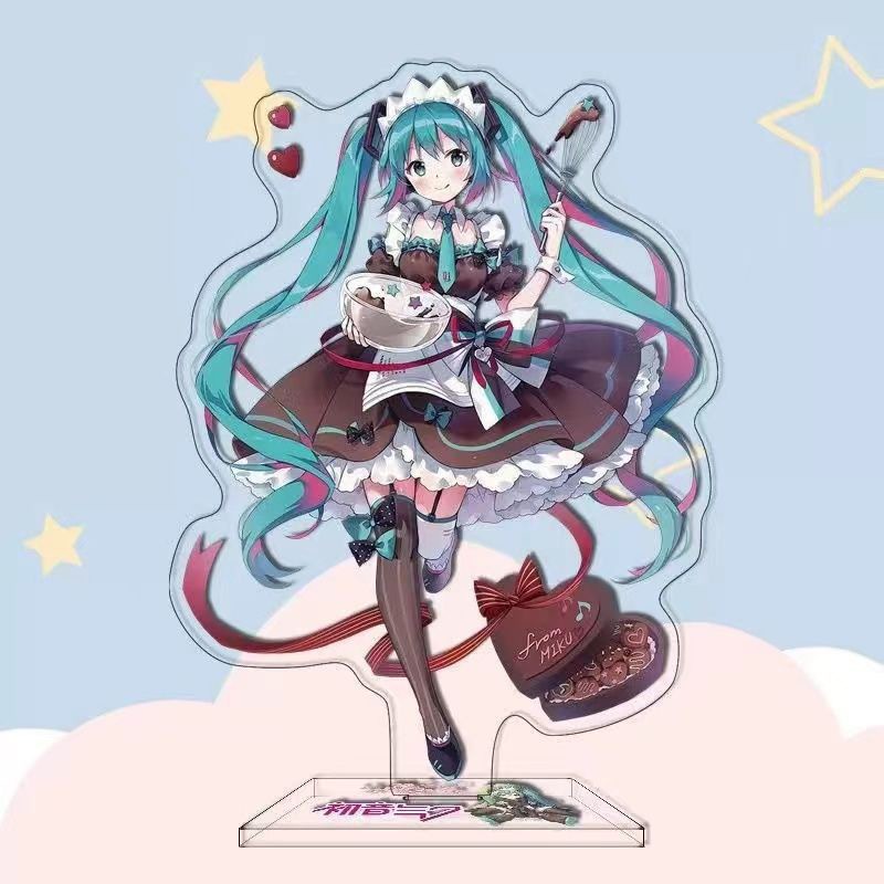 تمثال أكريليك لشخصية هاتسوني م - مراجعة Anime Cosplay Props وسعره
