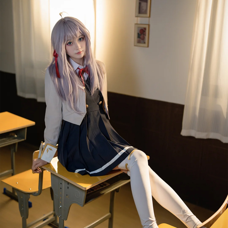 زي تنكري أنمي JK موحد لشخصية أ - مراجعة Anime Cosplay Alya وسعره