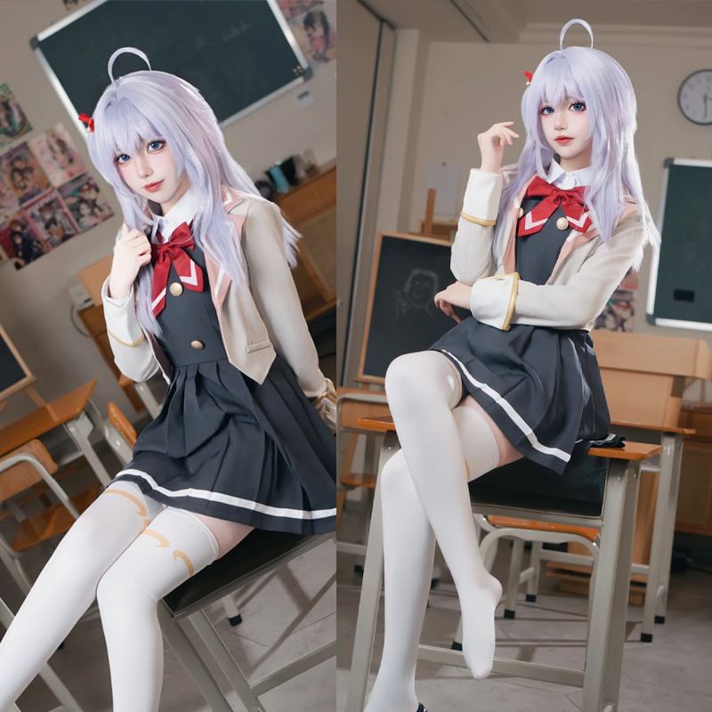 زي تنكري أنمي JK موحد لشخصية أ - مراجعة Anime Cosplay Alya وسعره