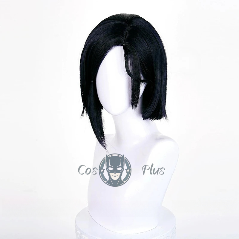 لعبة Valorant فايبر شعر مستعار - مراجعة Anime Cosplay Girl With Black Hair وسعره