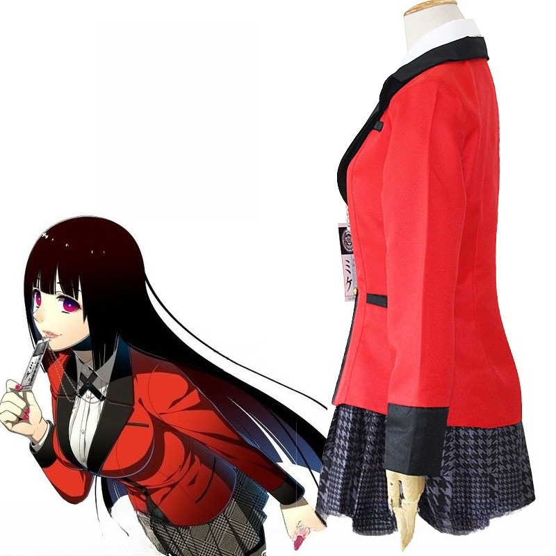 زي تنكري لشخصية جابامي يوميكو  - مراجعة Anime Cosplay Kakegurui وسعره