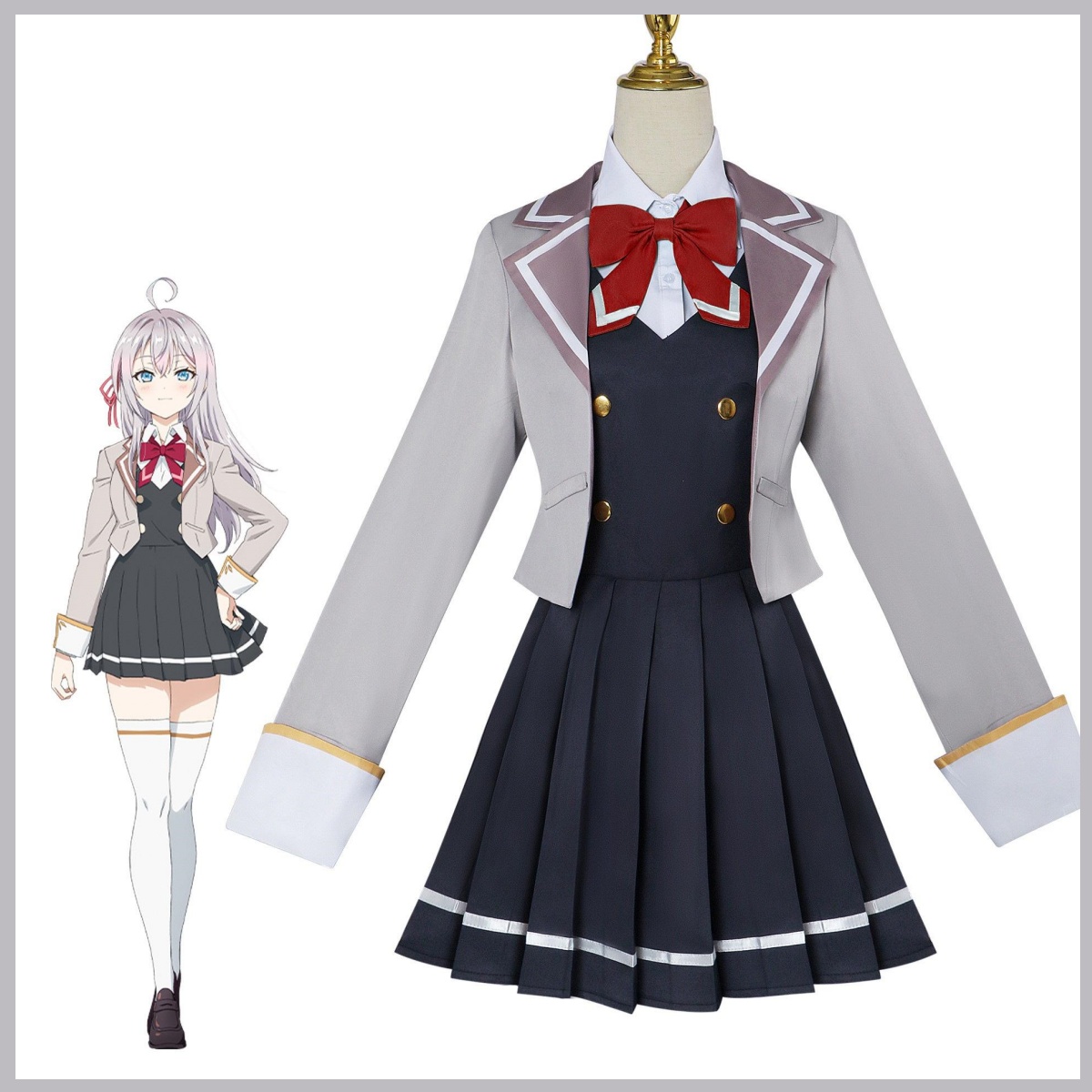 أنيمي أحيانًا يختفي مشاعرها با - مراجعة Anime Cosplay Alya وسعره