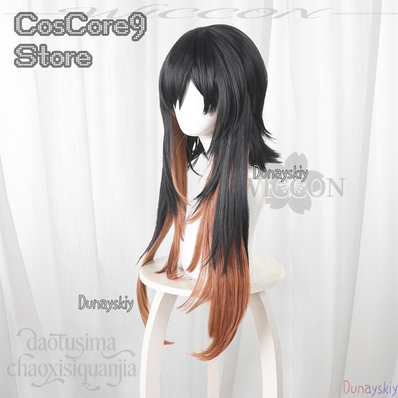 Amo Empool تأثيري أنيمي GACHIA - مراجعة Anime Cosplay Girl With Black Hair وسعره