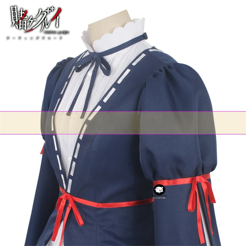 Kakegurui القهري مقامر Mushiba - مراجعة Anime Cosplay Kakegurui وسعره