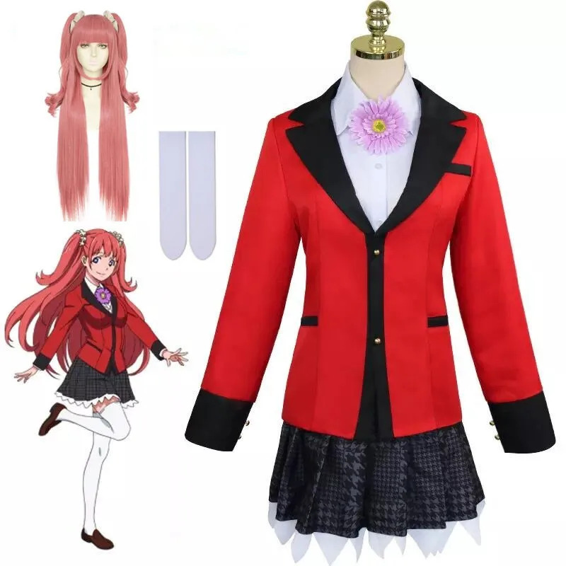 أزياء أنيمي يوميميت جابامي يوم - مراجعة Anime Cosplay Kakegurui وسعره