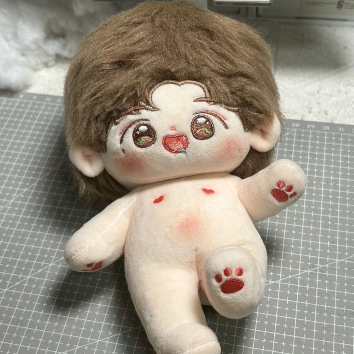 باي جينغتينغ 20 سنتيمتر القطن  - مراجعة Anime Doll Cosplay وسعره
