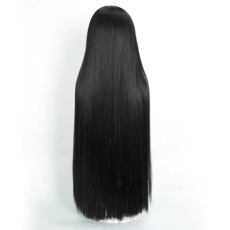 qq28LQOsaragi شعر مستعار القوط - مراجعة Anime Cosplay Girl With Black Hair وسعره