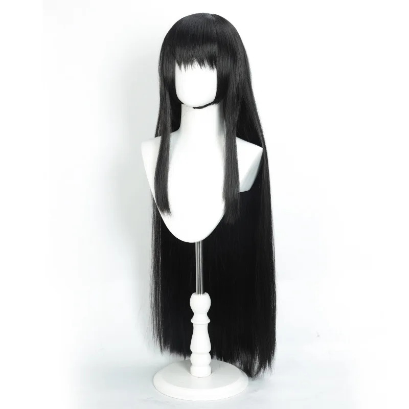 qq28LQOsaragi شعر مستعار القوط - مراجعة Anime Cosplay Girl With Black Hair وسعره