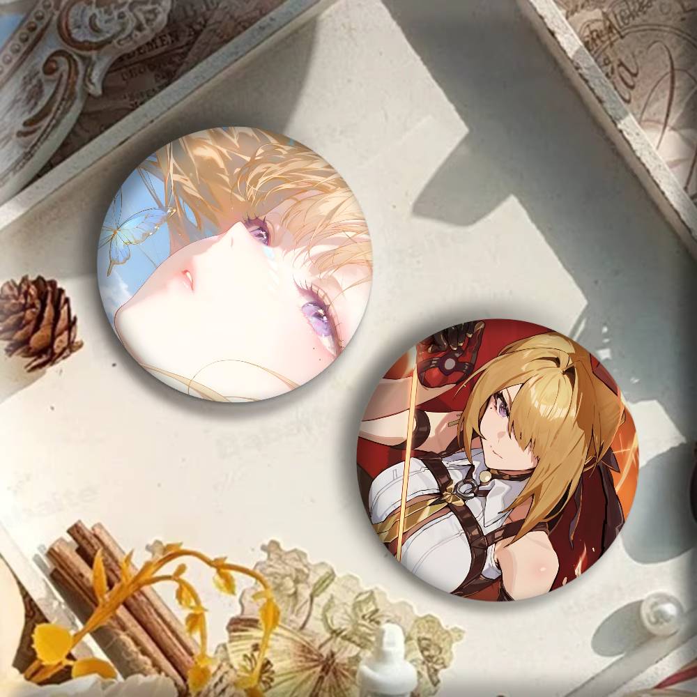 دبابيس وشارات أنمي مستديرة لشخ - مراجعة Cosplay Zone Anime Friends وسعره